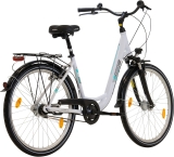 26 Zoll Alu Damen Citybike 7-Gang Shimano Nexus + Nabendynamo
