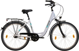 26 Zoll Alu Damen Citybike 7-Gang Shimano Nexus + Nabendynamo